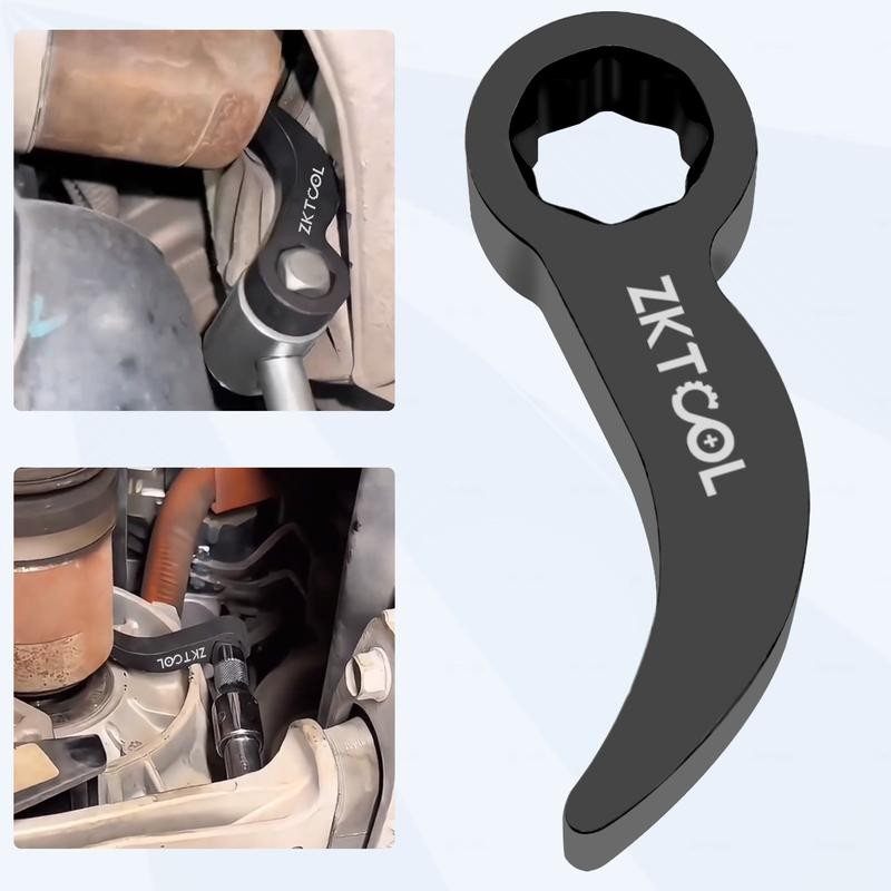 6 Pcs Pry Bar Wrench Adaptor Head Set, Crowbar Adapter