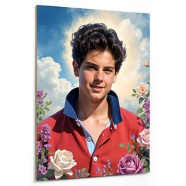 emmena - Picture Holy Art - Carlo Acutis - The Patron Saint of the Internet - 18 x 24 cm