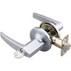 EZ-FLO Straight Lever Handle Entry Door Lockset, Reversible for Right/Left
