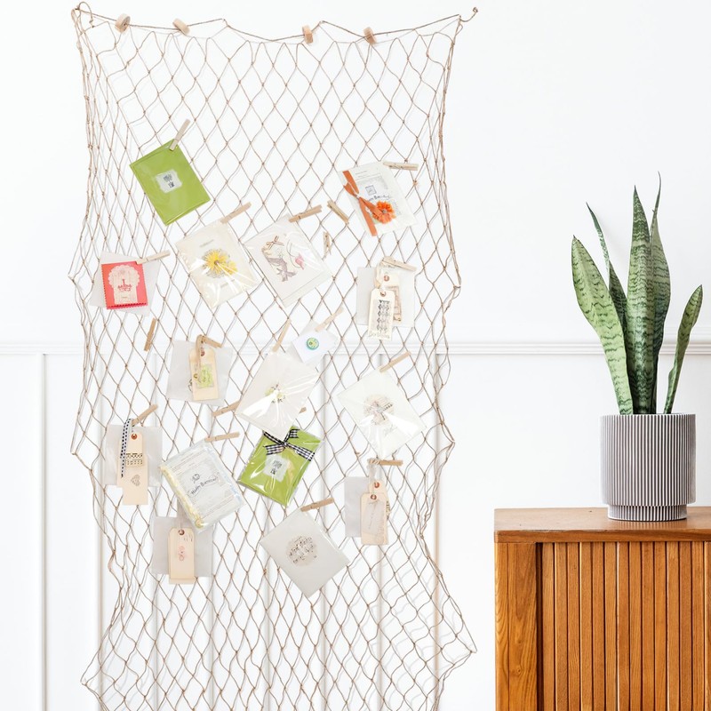 MAGICLULU Large Decorative Fish Net 200cm Long 100cm Wide Wall