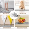 Foldable Stone Bath Mat - Super Absorbent Diatomaceous Earth Mat,