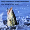 Eupheng 2"/3" Hellgrammite Fishing Lures, Super Realistic Soft Plastic Fishing