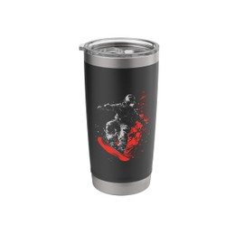 Freestyle Snowboarder Stainless Steel Insulated Tumbler