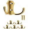 FUXXER® Classic Coat Hooks, Clothes Hooks, Double Hooks, Kitchen Hooks,