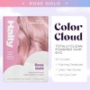 Hally Hair Tinte para El Cabello Color Nube(Oro Rosa) -