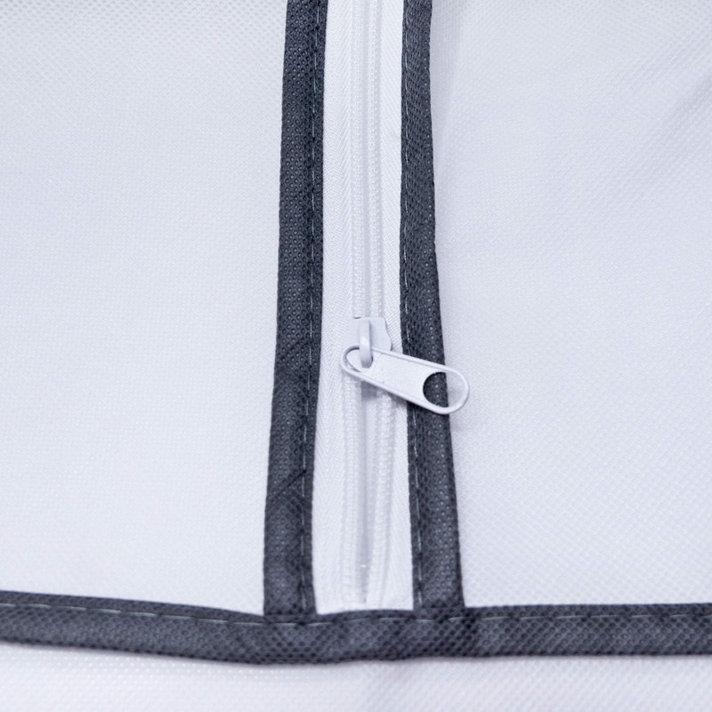 franknatur 2 x Storage Bag Carry Bag Zip for Duvets