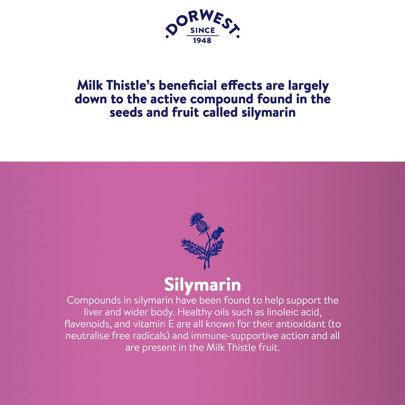 Dorwest Milk Thistle Tablets for Dogs and Cats, 200 Tablets,