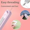 3 PCS Needle Threaders,Needle Threader Tool, 2-in-1 Needle Threader &