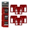 StealthMounts Battery Holder Compatible with Makita 18V (6 Pack) -