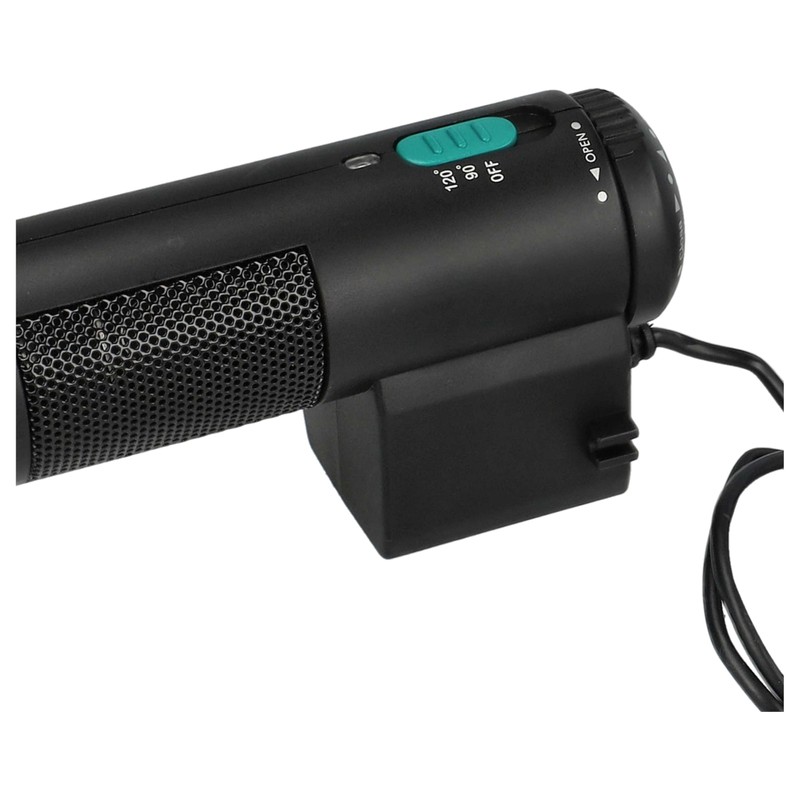 vhbw External Stereo Microphone Compatible with Sony Alpha SLT-A55, SLT-A55V,