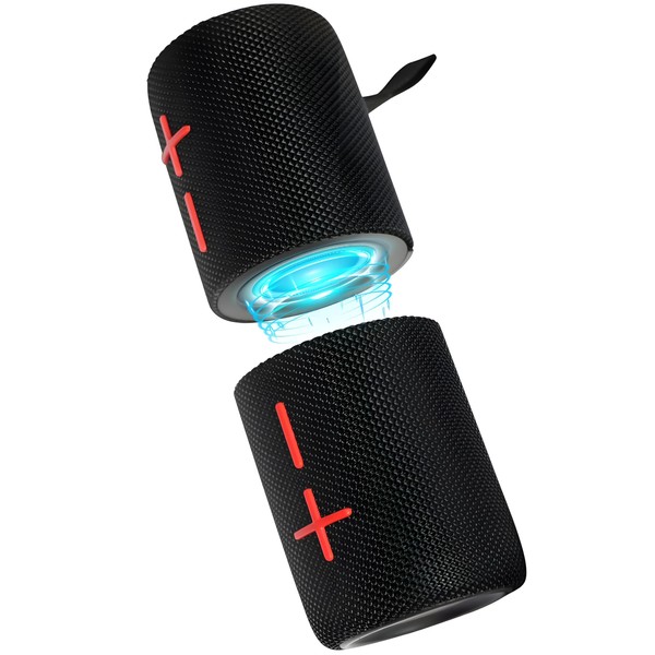2 in 1 Magnetic Dual Splittable Bluetooth Speaker, IPX6 Waterproof
