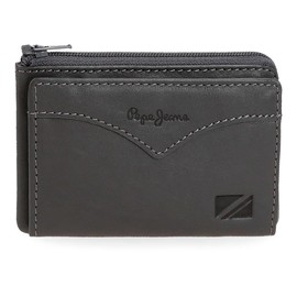 Pepe Jeans Jacket Wallet with Card Holder, One Size, gray, wallet with card holder