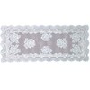 16x54 Alpine Rose White Rectangle Tablecloth