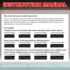 Kingdder 4 Pcs Garage Door Remote 8 Dip Switch Compatible