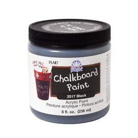 FolkArt Chalkboard Paint in Assorted Colors (8-Ounce), 2517 Black