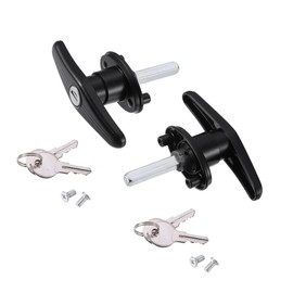 Motoforti Universal Truck Cap Locking, Car Accessories, Metal, Black, 2 Set