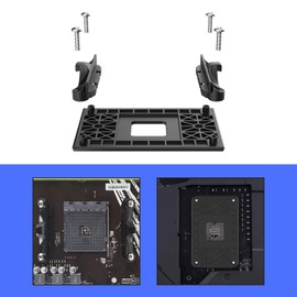 EMSea AMD CPU Fan Bracket Socket Retention Mounting Base for AM4 Motherboard chipset B350 X370 A320 X470 with Screws Side Fixing Holder