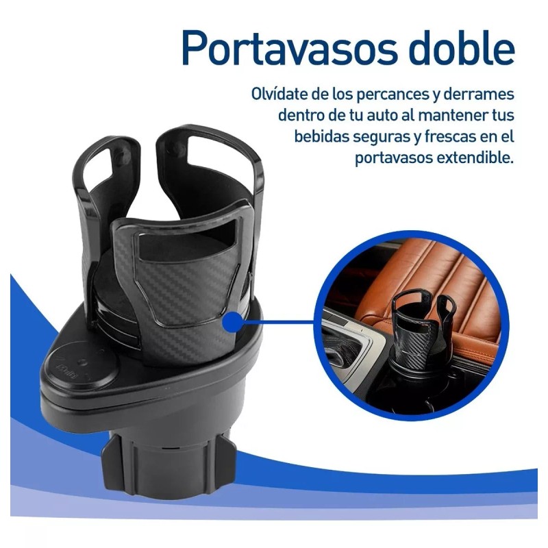 Bluelander Saldo Organizador Portavasos Automóvil Bebidas Universal