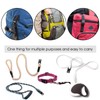 Vin beauty 100 Pack 3/8 Inch Paracord Bracelet Clips Curve