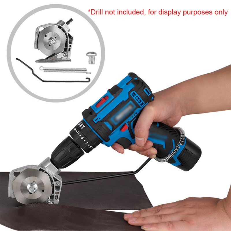 Electric Drill to Electric Fabric Cutter Refitting Accessory Impact Drill
