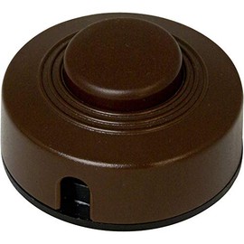 Kopp 191852084 Foot Switch 1-Pin 250 V 2 A Brown