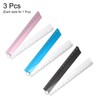 sourcing map 3pcs Folding Straight Ruler 30cm Metric Aluminum Alloy