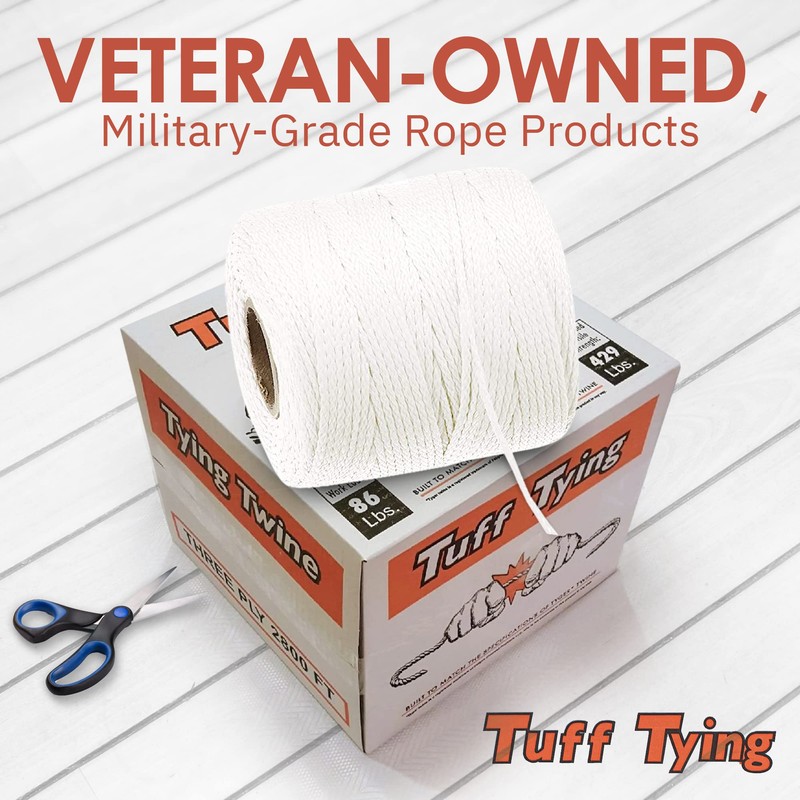 SGT KNOTS Tuff Tying Twine - Polypropylene, UV, Moisture and