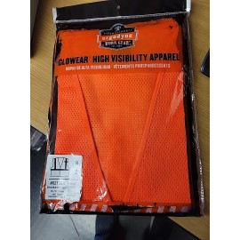 Ergodyne 8215BA 2XL/3XL Orange Type R Class 2 Breakaway Mesh Vest Brand New!
