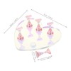 Beavorty Nail Art Display Stand With Heart-shaped Base Acrylic Nail