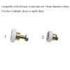 HAHIYO 25mm Diameter Shower Door Wheels Smooth Rolling Sturdy Easy
