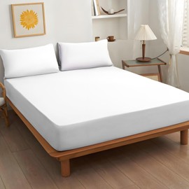 Hotella - Sábana bajera ajustable de 100 % microfibra, tamaño individual, ultra suave de calidad de hotel de 14 pulgadas, bolsillo profundo, protector de colchón individual XL para recámara, lavable a