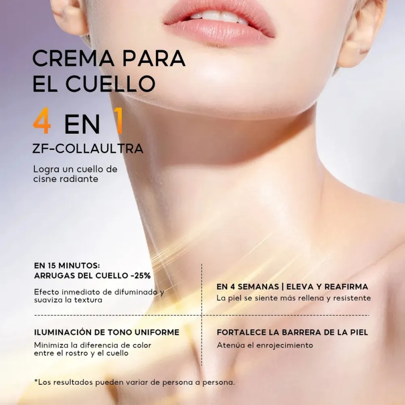 Papa Feel Crema Cuello Colageno Reafirma Antiarrugas 75g Sensible Día/noche
