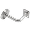 ZOENHOU 6Pack Stainless Steel Handrail Brackets, Flat Handrail Brackets, Stairway