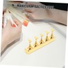 WOONEKY Manicure Set Nail Holder for Painting Nail Art Practice