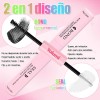 Kit De Extensiones Pestañas D Negro 1.6cm 320p Pink Diy