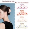 DXYAKY Acrylic Hair Claw Clips for Women and Girls -
