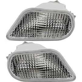jpautowholesale For 1998-2002 Pontiac Trans Am Parking Light Set Driver and Passenger Side