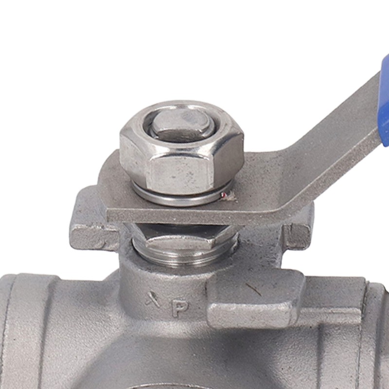 3 Way Ball Valve 1in 304 Stainless Steel Female T