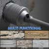 RENYU 9PCS Concrete Hole Saw Kit with SDS Plus &