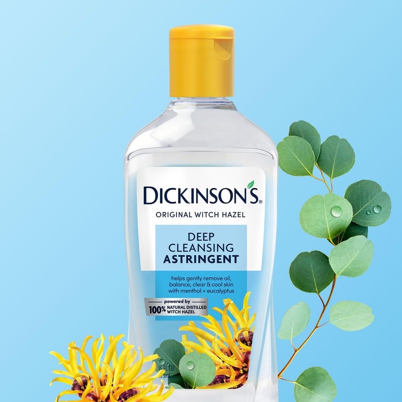 Dickinson Original Witch Hazel Deep Cleansing Astringent |100% Natural Distilled