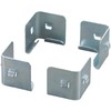 TRUSCO SBL-NUSET Semi-Boltless Lightweight Shelf, Middle Shelf Hardware, Pack of 4