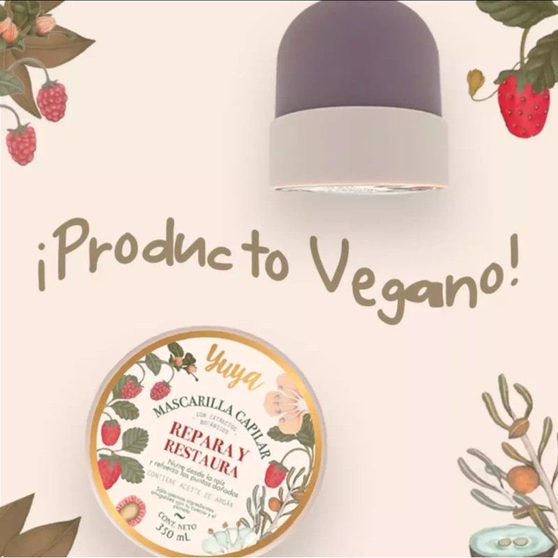 Yuya Repairing Hair Mask with Argan Oil and Botanical Extracts,