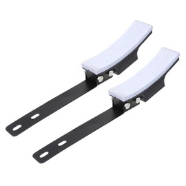 BESPORTBLE 2 pastillas de freno de bicicleta giratorias, para ejercitar el freno de la bicicleta, grupo de freno de bicicleta para interior y gimnasio en casa