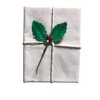 Avanti 16622 Pudding Cloth with String and Decoration, White