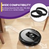 SATUY 4 Packs Tires Replacement for ROOMBA, Sweeping Robot Wheels