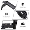 VGEBY1 Bicycle Handlebar Mount, Lightweight Stable Extension Bracket with Two