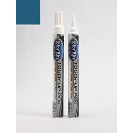 ColorRite Pen Automotive Touch-up Paint for Ford Mustang - Guardsman Blue Poly. F (1964) - Color+Clearcoat Package