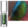 IS'MINE Glitter Liquid Eyeshadow, Chameleon Metallic Multi-Dimensional Holographic Highly Pigmented