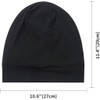 Gorro de satén con forro de seda, cubierta ajustable para