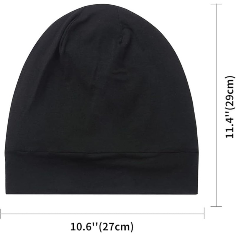 Gorro de satén con forro de seda, cubierta ajustable para